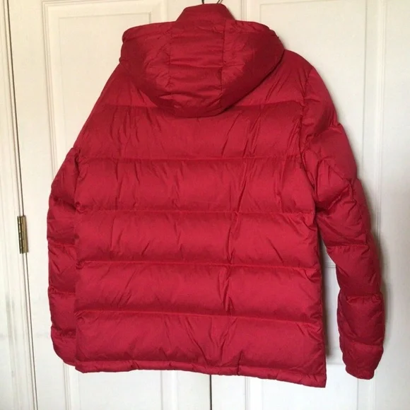 NWT Brooks Brothers Men's Lightweight down Super Puffer Jacket Coat Red Size M